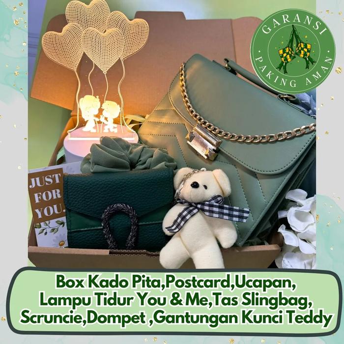 Gambar Hampers Hijab Cewek / Kado Ulang Tahun / Giftbox (Reyya 4) - REYYA4 You&Me dari KADONESIA undefined Tokopedia