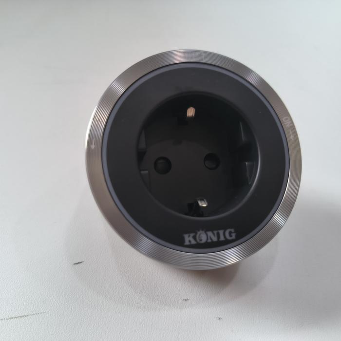 Gambar Module EU Socket for Power Track Socket Konig with Full LED - Grey dari Congo Lifestyle Store undefined Tokopedia