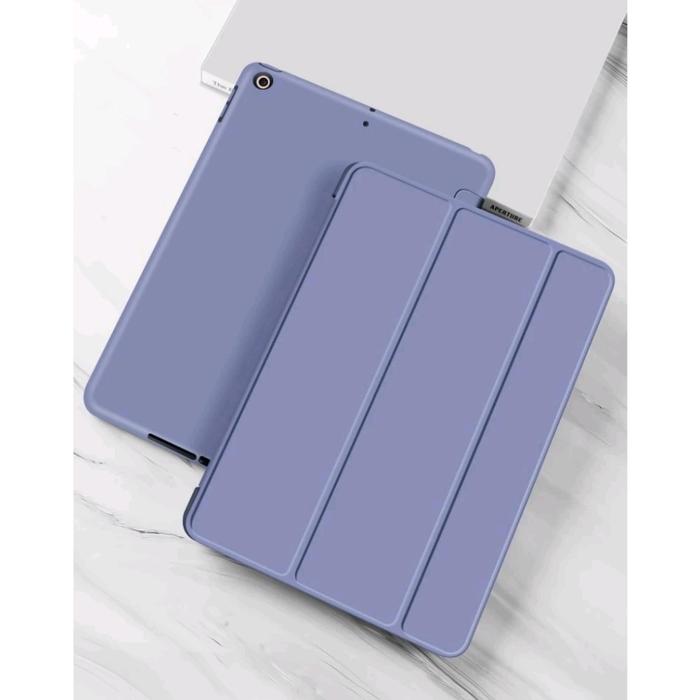 Gambar TRI-FOLD FLIP SILIKON CASE SAMSUNG TAB A9 8.7" Lite / A9 PLUS 2023 - lavender, A9+ 2023 dari Naset_acc undefined Tokopedia