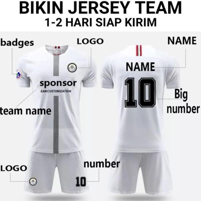 Gambar SETELAN JERSEY FUTSAL SETELAN FUTSAL SEPAK BOLA KOSTUM COSTUM FOOTBALL - Motif 22 dari nabila cell2 undefined Tokopedia