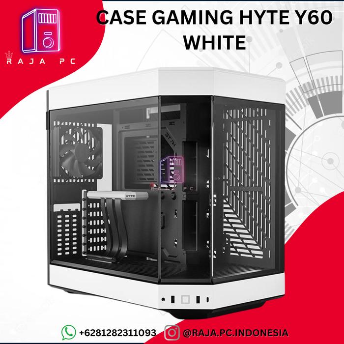 Gambar Casing Komputer | PC Gaming HYTE Y60 - Putih dari RajaPCIndonesia undefined Tokopedia