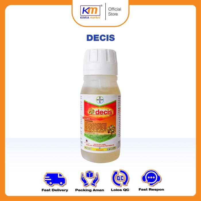 Gambar DECIS 25 EC 100 ML INSEKTISIDA PESTISIDA OBAT PEMBASMI HAMA BAYER dari KIMIA MARKET OFFICIAL undefined Tokopedia