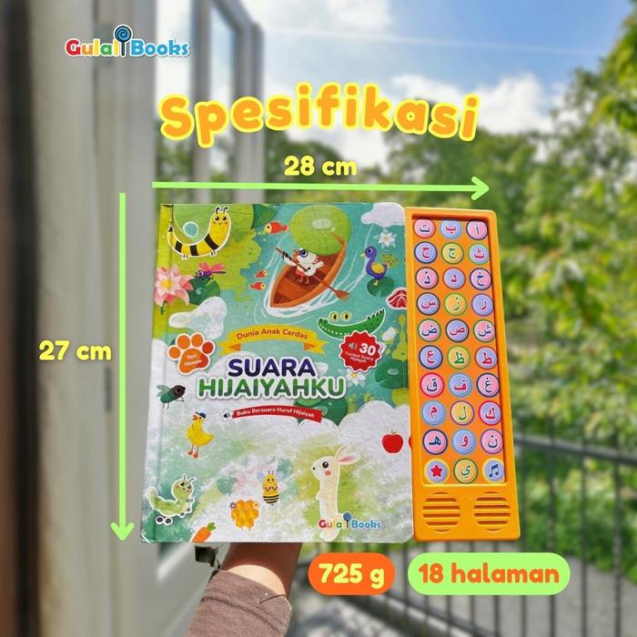 Gambar Suara Hijaiyahku - Soundbook Gulali Books - Tanpa Bubble dari Toko Buku Samanea undefined Tokopedia