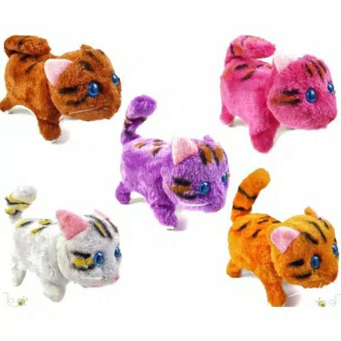 Gambar Mainan Boneka Kelinci Anjing Kucing Joget Maju Mundur Robot Hewan Lucu - Kucing dari Pumpkin Babies undefined Tokopedia