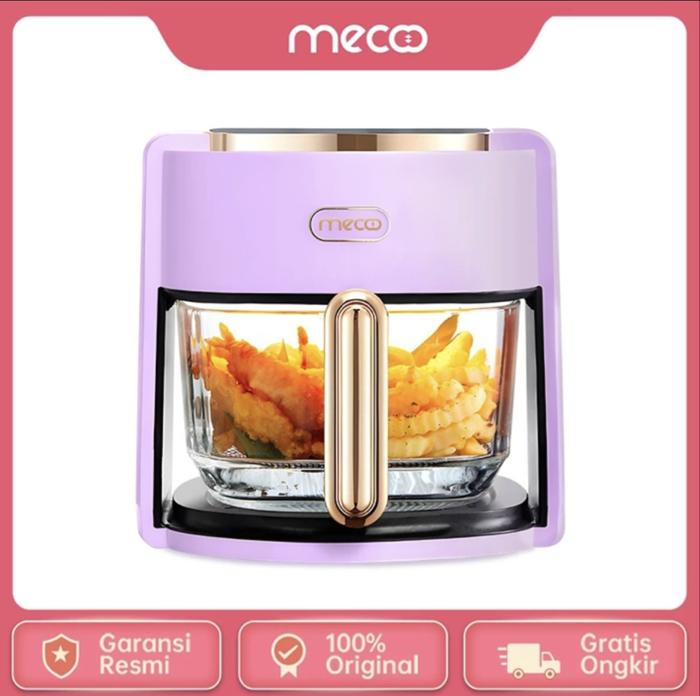 Gambar Mecoo Air Fryer TRANSPARAN Digital 650 Low Watt 5L - Ungu dari Xtive Electronic undefined Tokopedia
