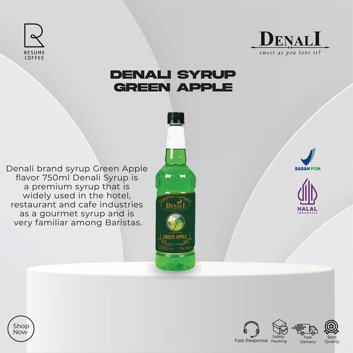 Gambar Denali syrup - GREEN APPLE dari Resume.coffee undefined Tokopedia