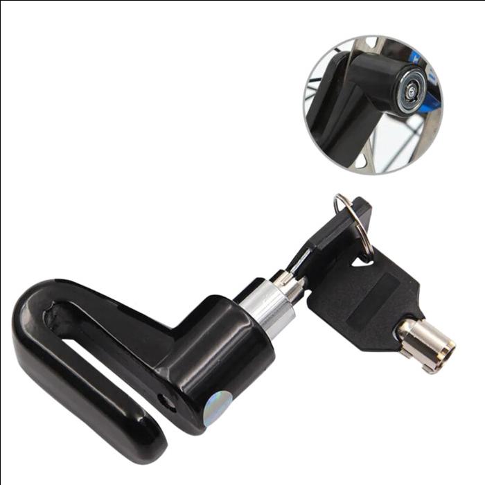 Gambar ELROSTO Gembok Alarm Cakram Motor  Disc Lock Motor Anti Maling - Hitam dari Elrosto undefined Tokopedia