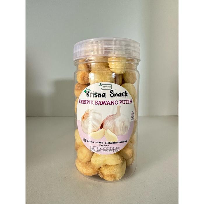 Gambar Keripik Bawang Putih Utuh (White Garlic) - original, Toples dari TasteBud Treasures undefined Tokopedia