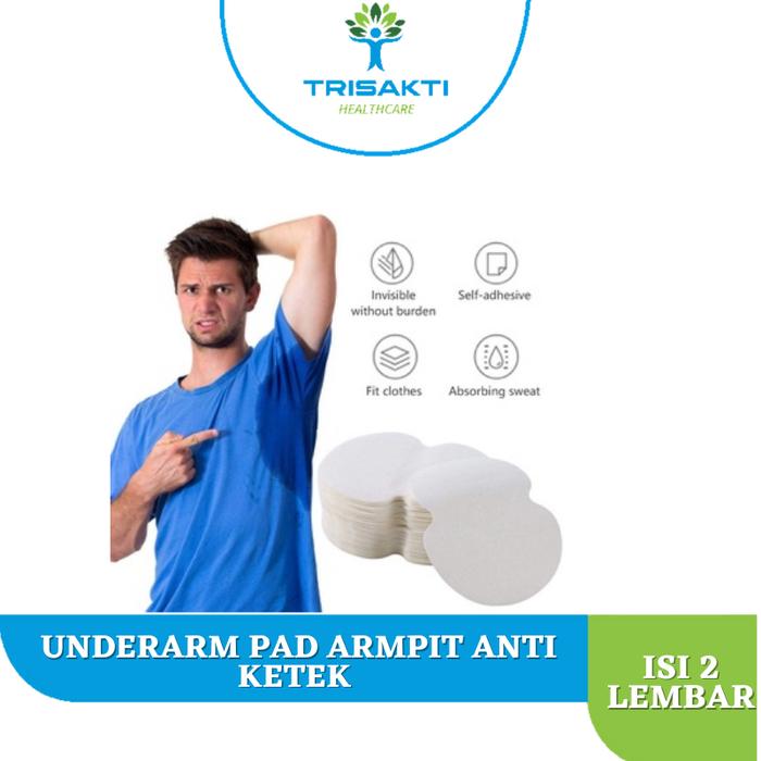 Gambar 1 Pasang Underarm Pad / Armpit, Anti Ketiak Basah dari TRISAKTI HEALTHCARE undefined Tokopedia
