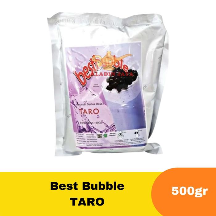 Gambar BEST BUBBLE 500Gr Semua Rasa | Minuman Instant Bubuk - Taro dari tbk.aladinjaya undefined Tokopedia
