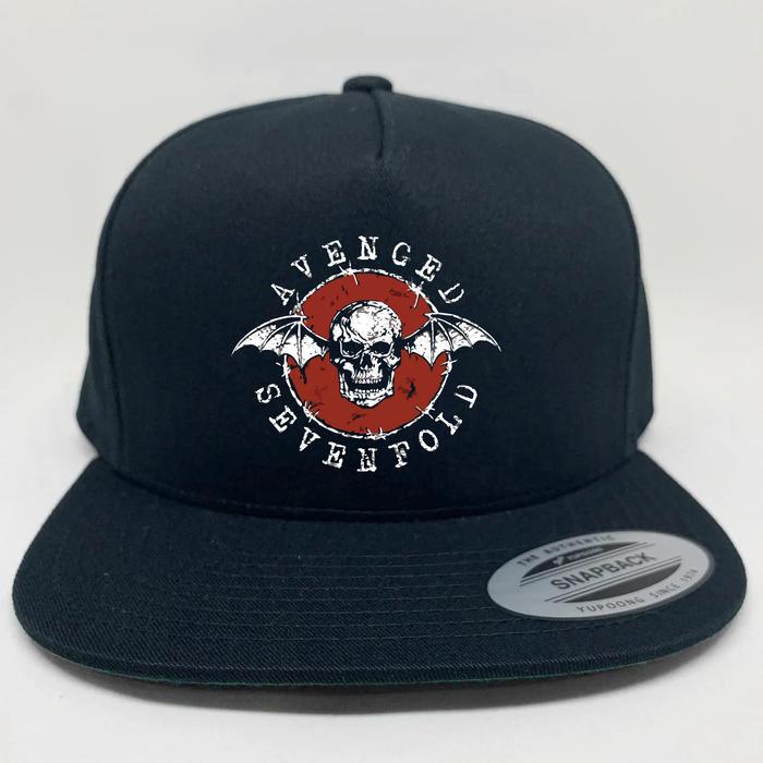 Gambar Topi Snapback Avenged Sevenfold Logo A7X dari Pasar Sablon undefined Tokopedia