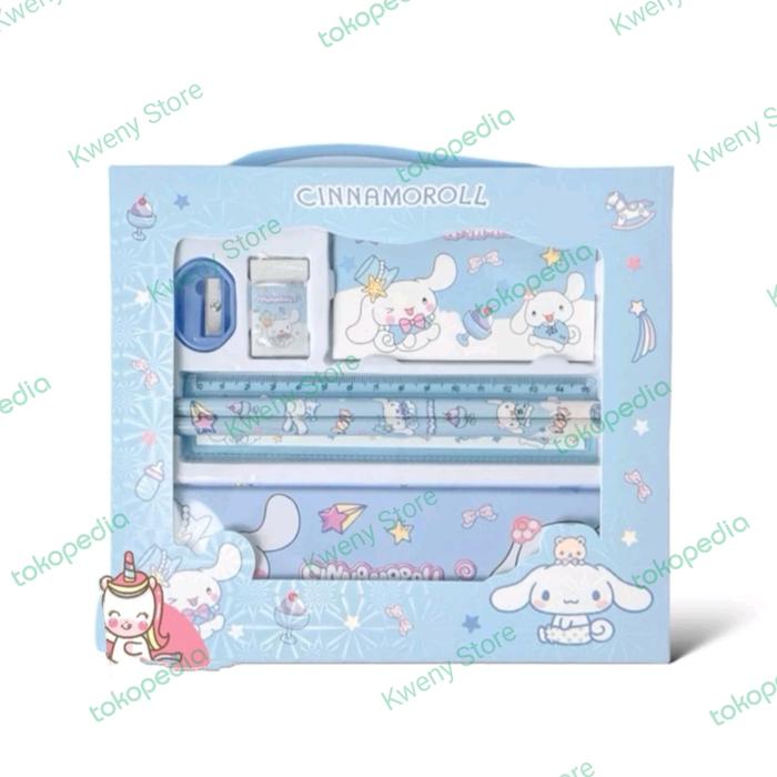 Gambar Alat tulis set cinnamoroll alat tulis kuromi alat tulis melody - Biru dari klover shop undefined Tokopedia
