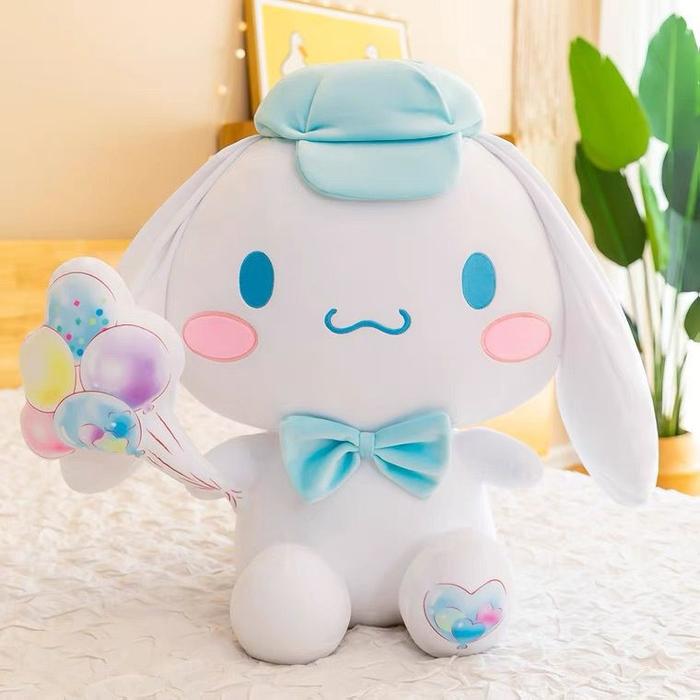 Gambar BONEKA CINNAMOROLL COTTON CANDY 30cm Boneka Kelinci ZECT - 30cm TIDAK ORI dari Zect Shop undefined Tokopedia