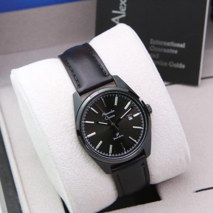 Gambar JAM TANGAN WANITA ALEXANDRE CHRISTIE AC 1025 / AC1025 LEATHER ORIGINAL - BLACK L SILVER dari HappyArloji_NEW undefined Tokopedia