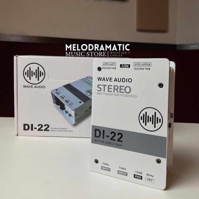 Gambar DI WAVE AUDIO DI-22 DIRECT BOX dari fandyc undefined Tokopedia