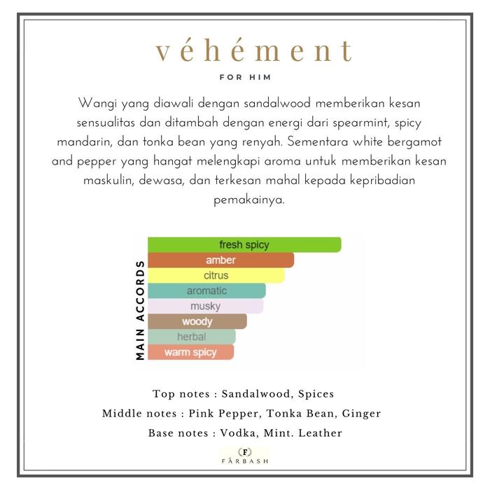 Gambar Farbash Perfume 60 ML Official - VEHEMENT dari Farbash Perfume undefined Tokopedia