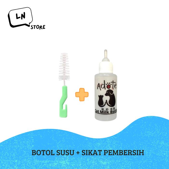 Gambar Susu Kucing Bergizi Growssy Cat Milk dan Botol Susu - Botol Dot Susu dari LN Pet Store undefined 5 Tokopedia