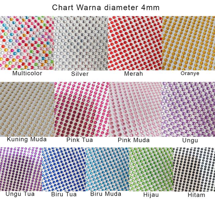 Gambar CSP068 Manik Kristal Crystal Hiasan Make Up Nail Art Cosplay Jepang - 3mm 100pcs, Ungu dari Dera no Shoppu undefined 5 Tokopedia