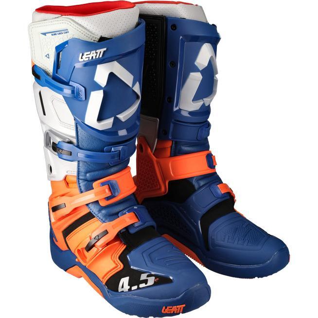 Gambar Boots Leatt 4.5 Enduro Orange blue / Boots Enduro Trabas Adventure - 40.5 dari Zayana Dream undefined 4 Tokopedia