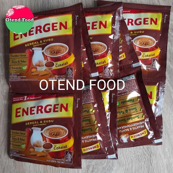 Gambar Energen Sereal 1 Renceng Isi 10 Sachet - COKLAT dari OTEND FOOD undefined Tokopedia