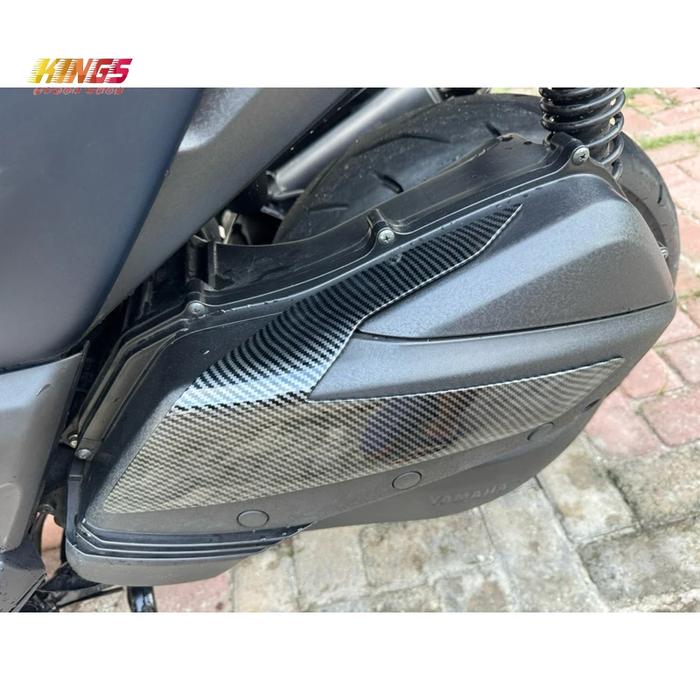 Gambar Garnish Cover Carbon Air Filter Aksesoris Carbon Filter XMAX OLD NEW dari Kings Motor Shop undefined Tokopedia