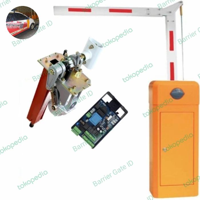 Gambar Portal Barrier Gate MX50 - MX80 Palang Tekuk 90 derajat untuk Basement - MX50 AC dari Barrier Gate ID undefined Tokopedia