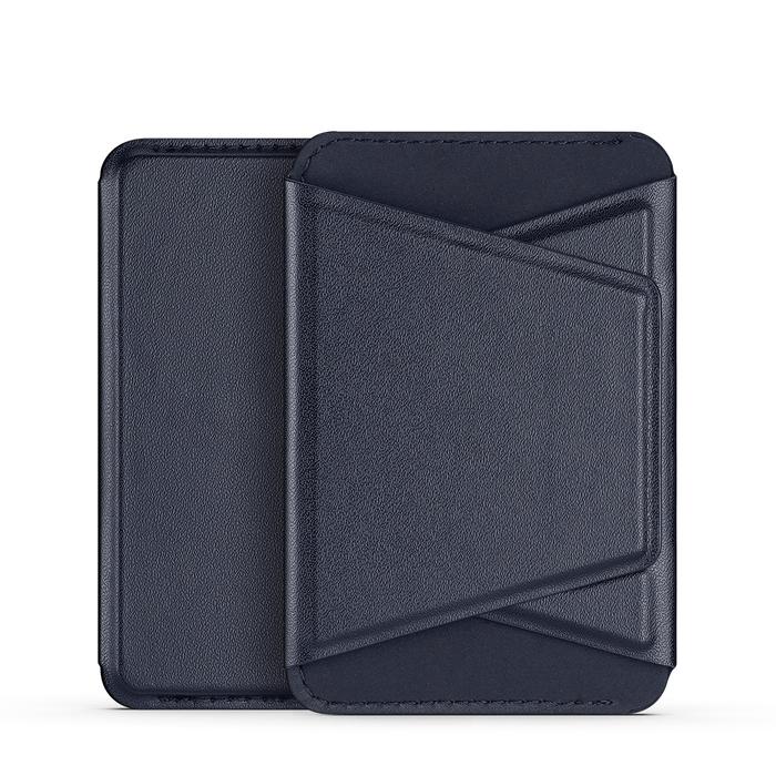 Gambar Dux Ducis Magnetic Leather Wallet Stand Compatible for iPhone 12 | 13 | 14 | 15 | 16 | 16 Pro | 16 Plus | 16 Pro Max - Biru dari Gojali.id undefined Tokopedia