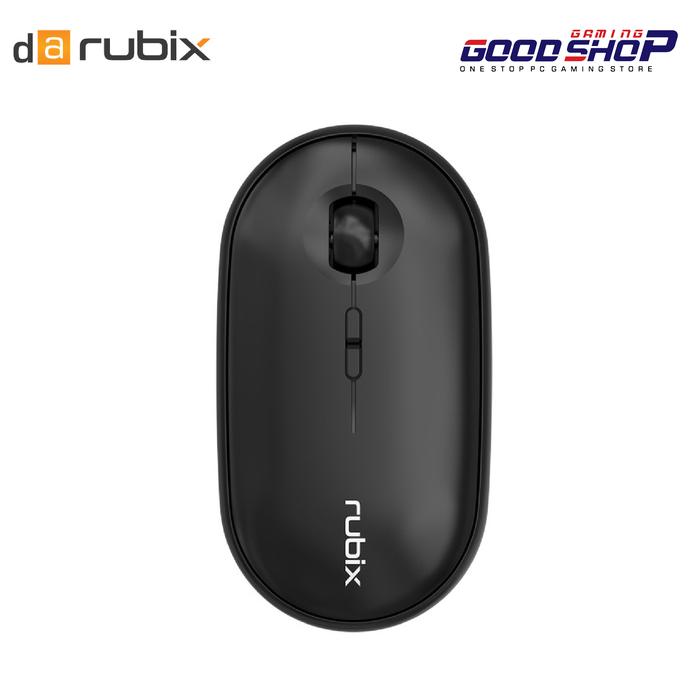 Gambar Mouse Office DA Rubix M201 Wireless Bluetooth Silent Click Ultra Slim - Black dari GOODGAMINGSHOP undefined Tokopedia