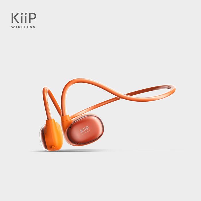 Gambar Kiip Wireless DTH3 Air Conduction Headphone Bluetooth Earphone Headset - Orange dari Liga Cellular undefined Tokopedia