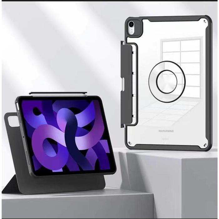 Gambar GOOJODOQ for IPad Case Air 4/5 Pro11 12.9 7/8/9 Case 720°Degree Rotate - Hitam, ipad 10th dari GOOJODOQ LOCAL SHOP undefined Tokopedia