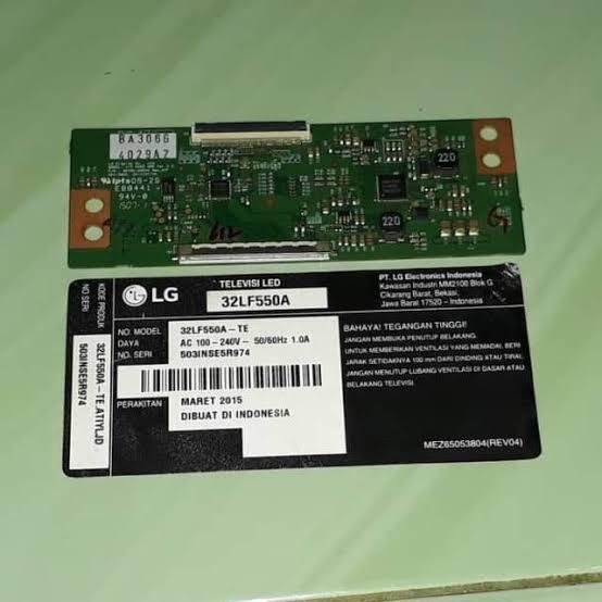 Gambar Mesin TV LED LG 32 inci Mainboard MB PSU 32LF550A - Tcon dari Electronic Care undefined Tokopedia