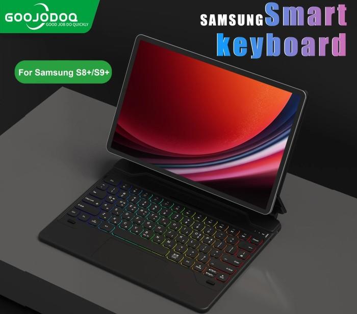Gambar Goojodoq Magic Keyboard for Samsung Galaxy Tab S8+/S9+ 12.4" - Hitam, Tab S9+ 12.4 dari GOOJODOQ LOCAL SHOP undefined Tokopedia