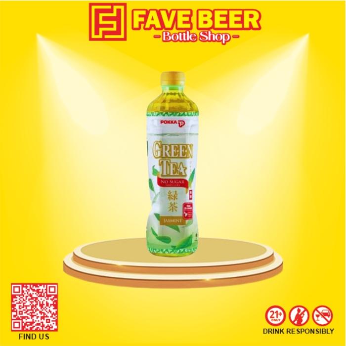 Gambar POKKA JASMINE TEA NO SUGAR 450ml dari FAVEBEER undefined Tokopedia