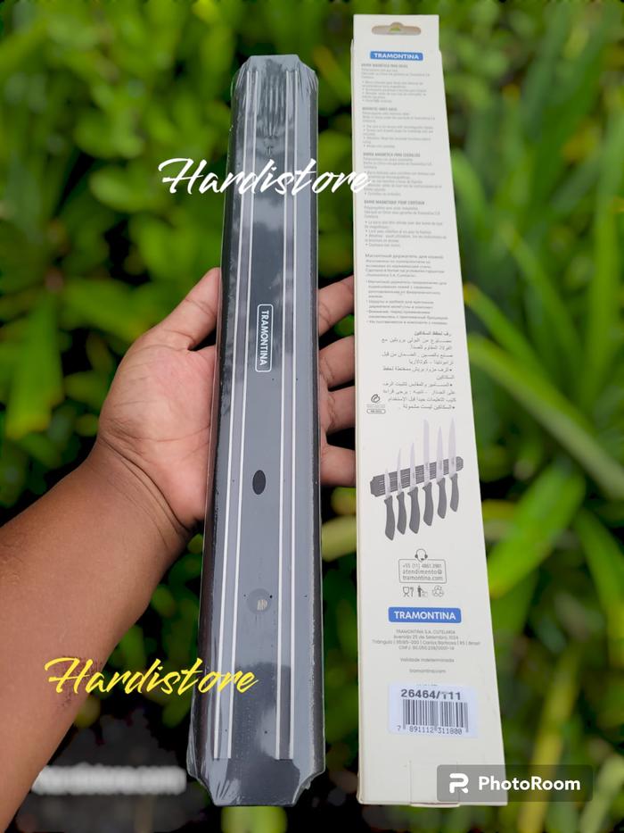 Gambar Tempat Pisau Magnet Tramontina Plenus 38 cm 26464/111 Knife Bar Holder dari Hardistore Superpisau undefined Tokopedia