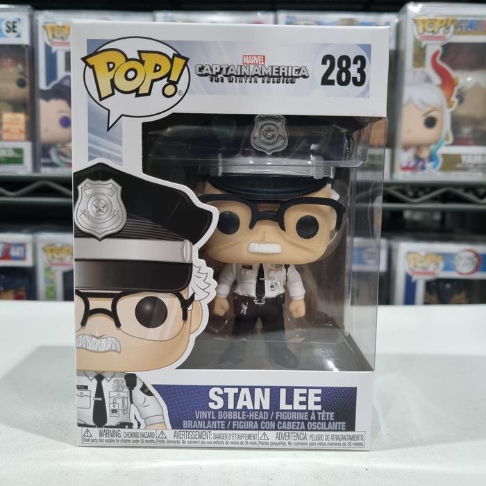 Gambar Funko POP! Marvel - Captain America - Stan Lee Smithsonian Guard 283 dari Spectrumcollection undefined Tokopedia