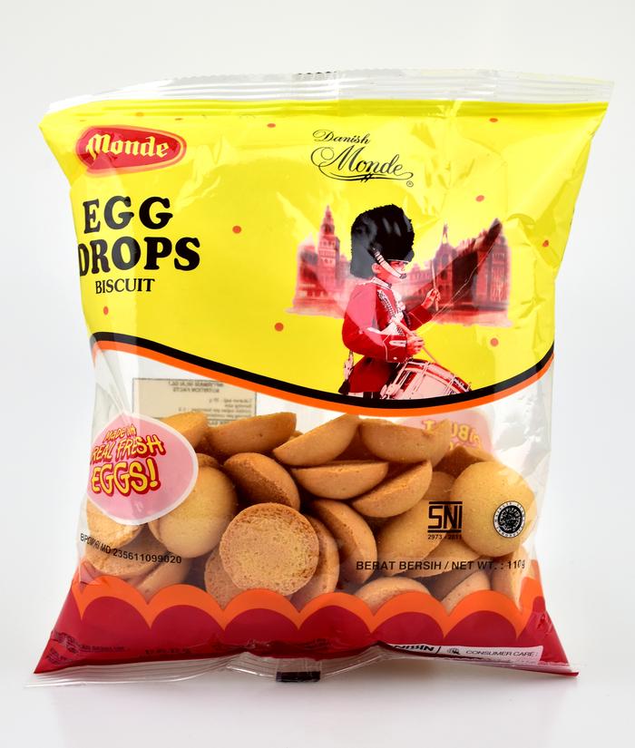 Gambar Biskuit Kue MONDE EGG DROP 110 gr dari Q-TA MART undefined Tokopedia