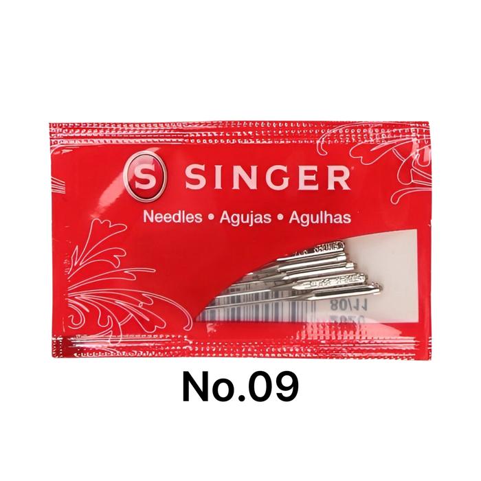 Gambar Jarum Mesin Jahit Merk SINGER Original - No.09 dari Benang Rajut Murah Surabaya undefined Tokopedia