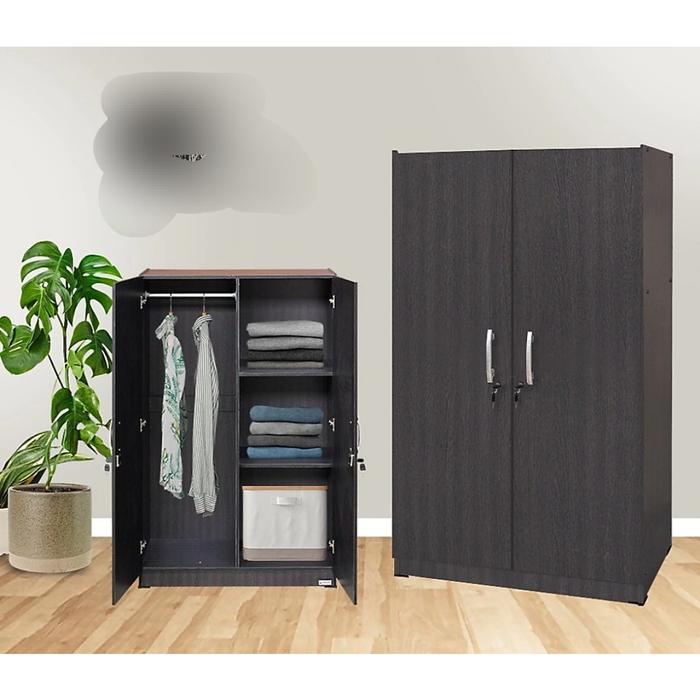 Gambar LEMARI PAKAIAN LEMARI MINIMALIS LEMARI BAJU CABINET WARDROBE - RAK GANTUNGANN dari ALFATWIN undefined Tokopedia