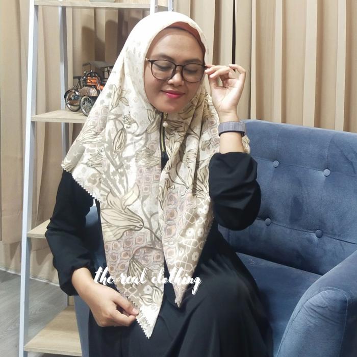Gambar (READY) Hijab Viral Kerudung Instan Zipper Motif Kekinian Wanita - motif 25 dari The Real clothing undefined Tokopedia