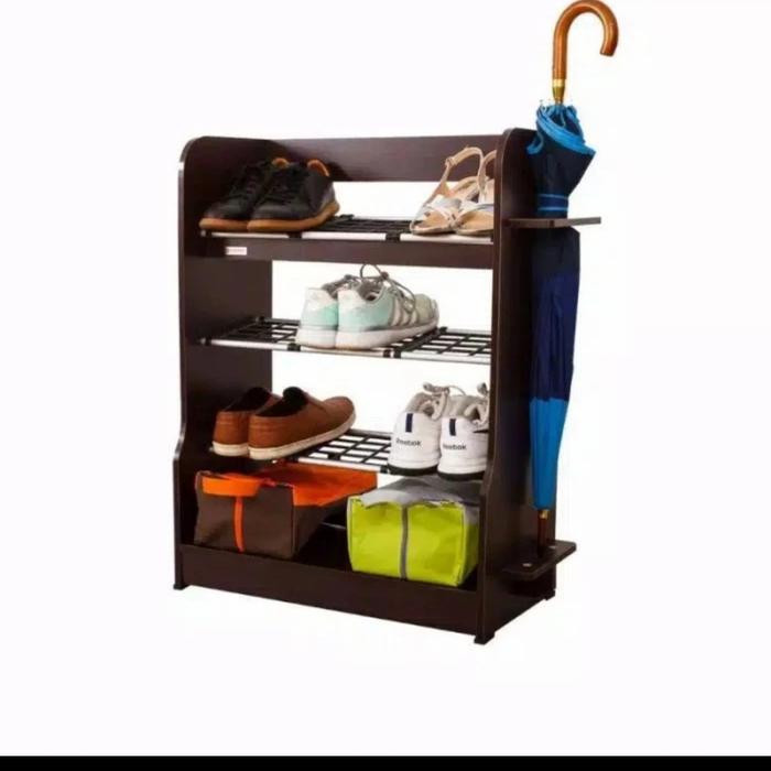 Gambar RAK SEPATU RAK SANDAL SHOE RACK RAK SERBAGUNA LEMARI SEPATU - RAK PAYUNG dari ALFATWIN undefined Tokopedia