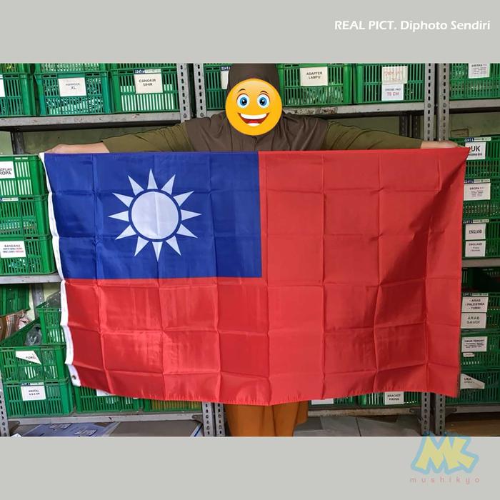 Gambar Bendera Negara Asia Timur - Taiwan dari mushikyo undefined Tokopedia