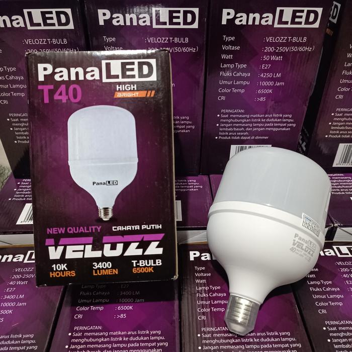 Gambar Lampu Led Panaled Velozz 60w Cahaya Putih Capsule - 60w dari Toko Listrik Arofah undefined 5 Tokopedia