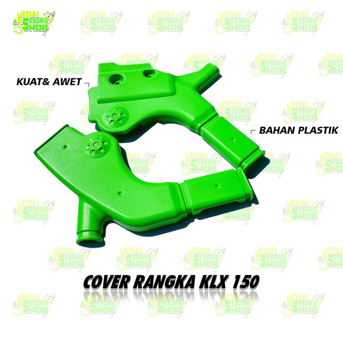 Gambar FRAME GUARD/COVER RANGKA KLX 150 - Hijau dari KEDAI AKSESORIS SHOP undefined Tokopedia
