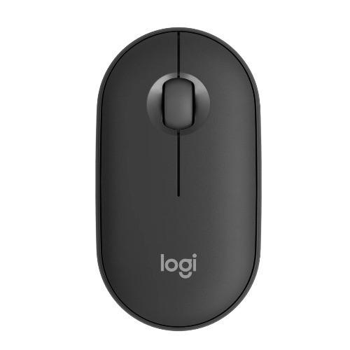 Gambar Logitech Mouse Pebble 2 M350s Wireless Bluetooth Slim Silent M350 S - Graphite dari Doran Authorized Store undefined Tokopedia