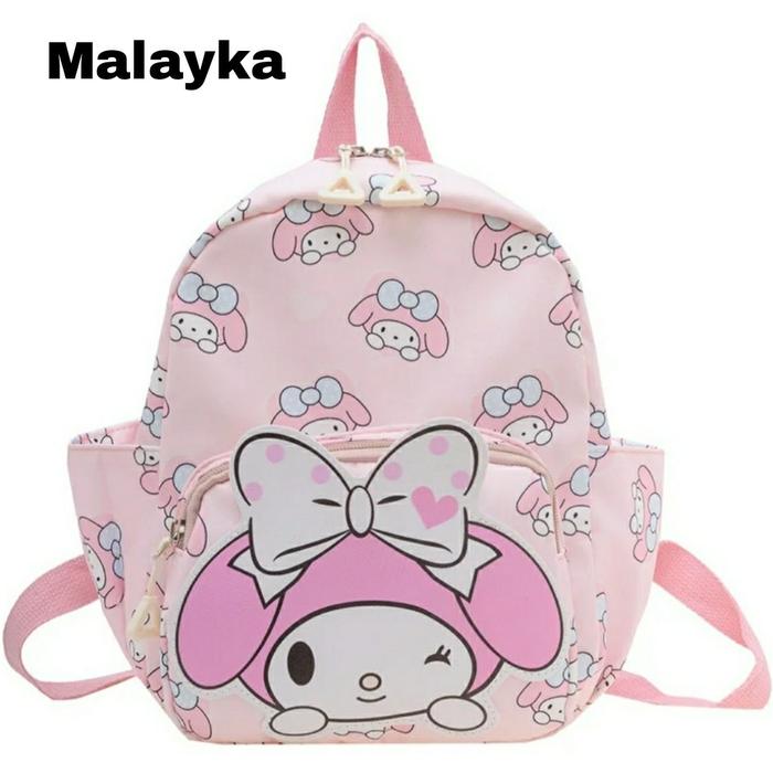 Gambar tas anak sekolah perempuan sd kucing lucu terbaru - pinky dari HomeFashionStyle undefined Tokopedia