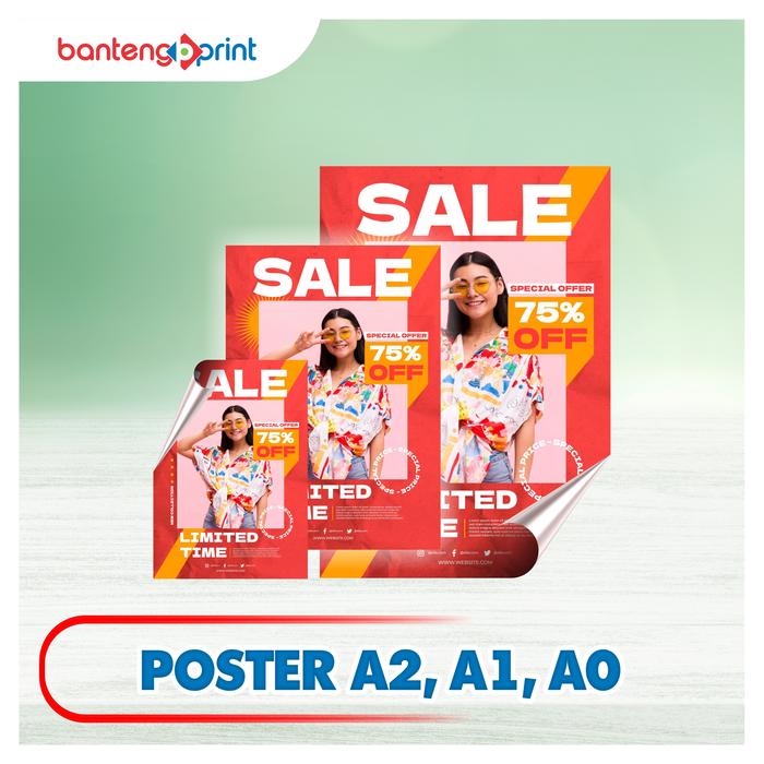Gambar Poster Besar A2 A1 A0 Murah di Bandung - ALbatros, A2 dari Banteng Print undefined Tokopedia