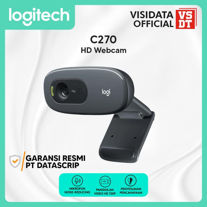 Jual Logi C270 Webcam HD 720p untuk Windows, Mac OS Chrome OS