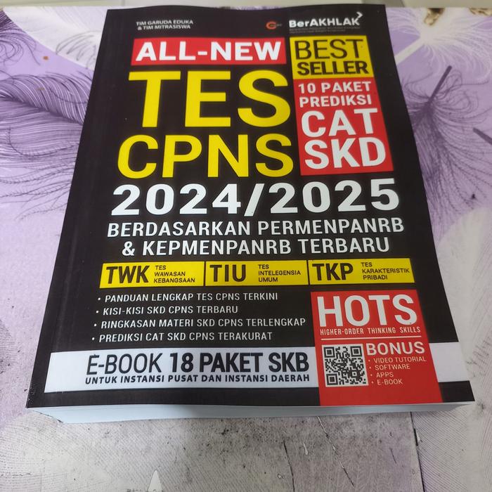 Gambar BUKU ALL NEW TES CPNS 2024 2025 BEST SELLER 10 PAKET PREDIKSI CAT SKD dari RESKY BOOK STORE undefined Tokopedia