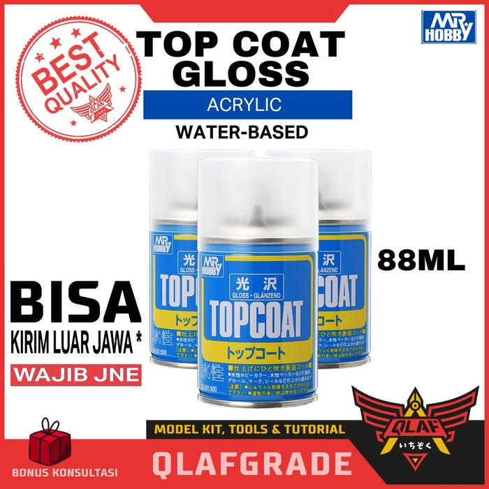 Gambar TOP COAT VARIAN Acrylic Mr Hobby vernish topcoat ori Japan - GLOSS dari Wahkhilaf undefined Tokopedia