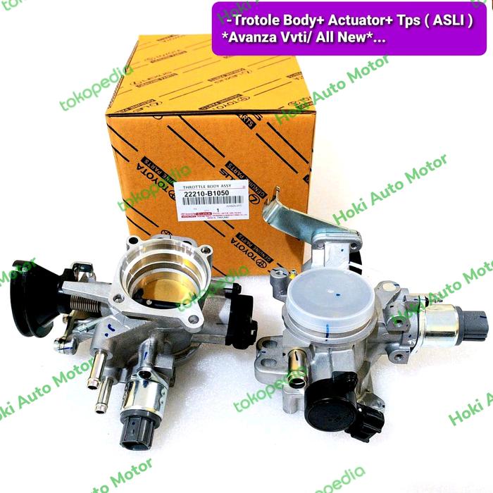 Gambar Trotole Body+Actuator+Tps (Asli) Avanza VVti/All New Original dari Hoki Auto Motor undefined Tokopedia